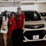 Carlingual Satisfied White Toyota Car Buyer