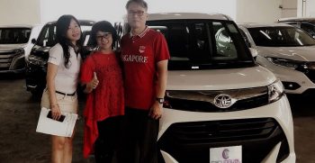 Carlingual Satisfied White Toyota Car Buyer