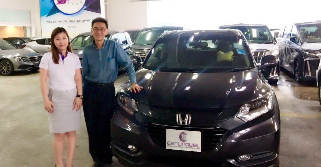 Carlingual Satisfied Black Honda Car Buyer